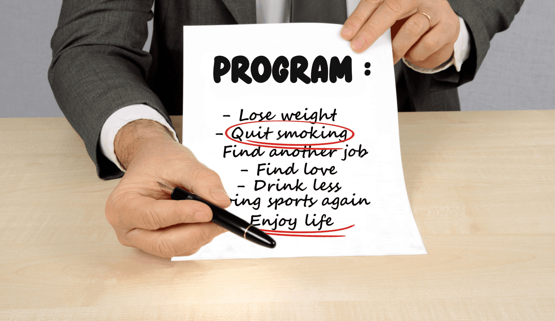 Programme personnalisé